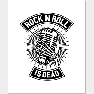 Rock N Roll Is Dead Posters and Art